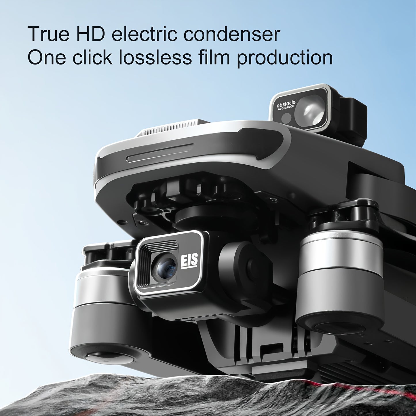 500g Load Professional Drone with GPS Repeater - Airplanes with Brushless Motor, Tri-Axis Stabilizer, Obstacle Avoidance Function, Ideal Halloween Gift for Aerial Enthusiasts