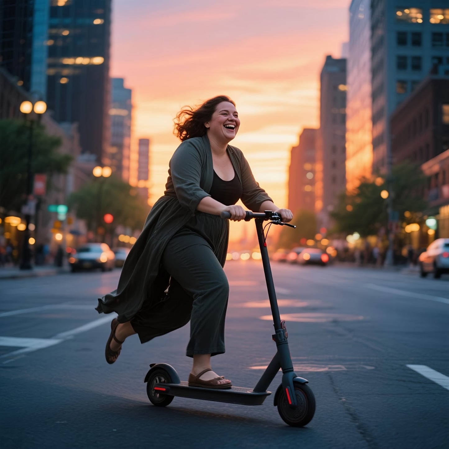 LADPED Electric Scooter | 350W 36V 5.2AH-10.5AH, 8.5" Solid Tires, 19 Mile Range, 3 Modes, High Speed, Foldable, Height Adjustable, Aluminum Alloy, Red and, Ideal for City Streets, Parks, Campus Pathways, Long