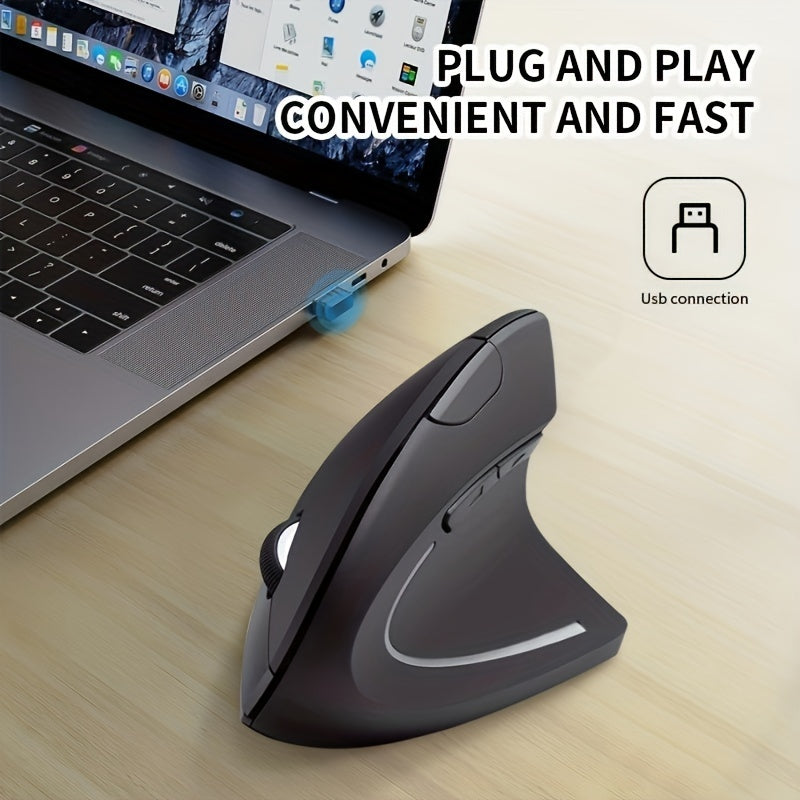 2.4GHz Desigm Ergonomic Wireless Mouse