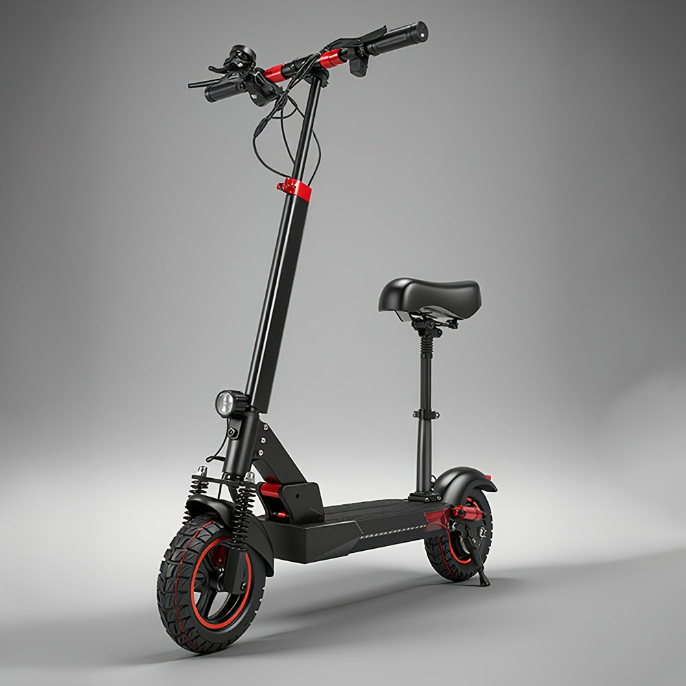 Portable Folding Commuting Electric Scooter for Adults, 8.5" Tires, 19Mph Top Speed, 350W Motor, Max 21 Miles Long Range, Folding E-Scooter with Dual Braking System, Scooter for Women, Fast Electric Scooter, Moped Scooter, Sc