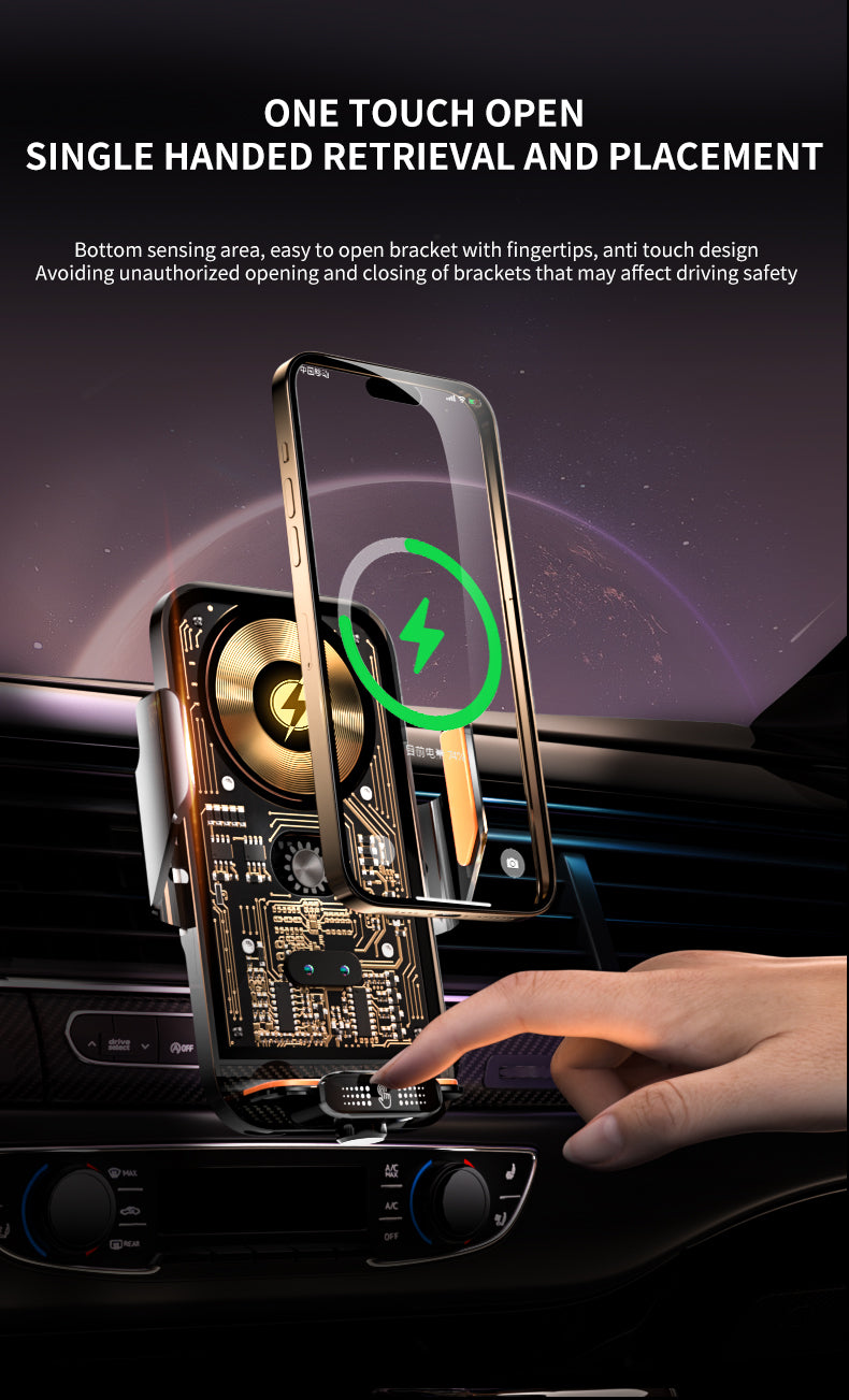 For Lexus NX NX350h AZ20 2022 2023 Gravity Wireless Charging Bracket Special base Car Phone Holder Auto Accessories