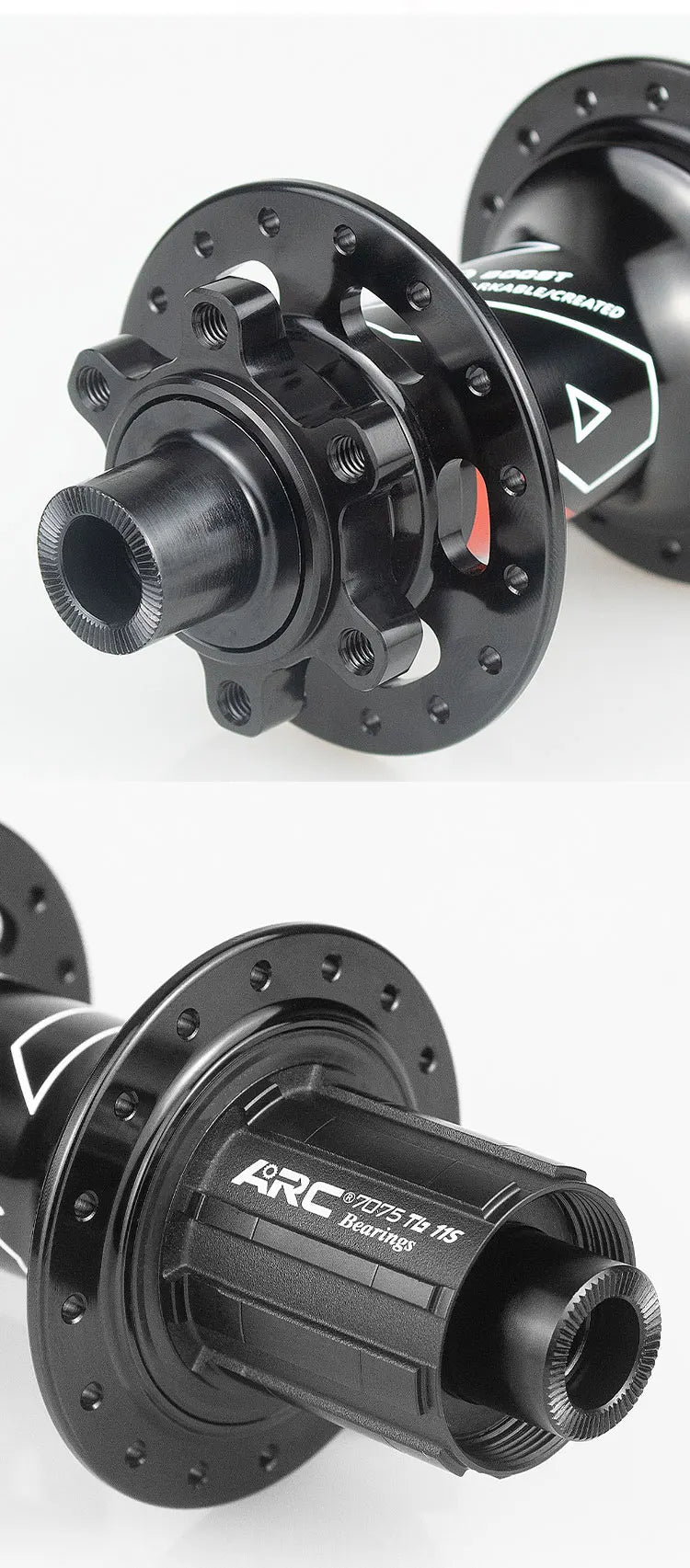 ARC MT009 BOOST MTB rear hub	Bicycle Hub 6 Pawls 15x110 10x141 12x148 32H Bike Wheel Hub HG XD MS for K7 8 9 10 11 12 Speed