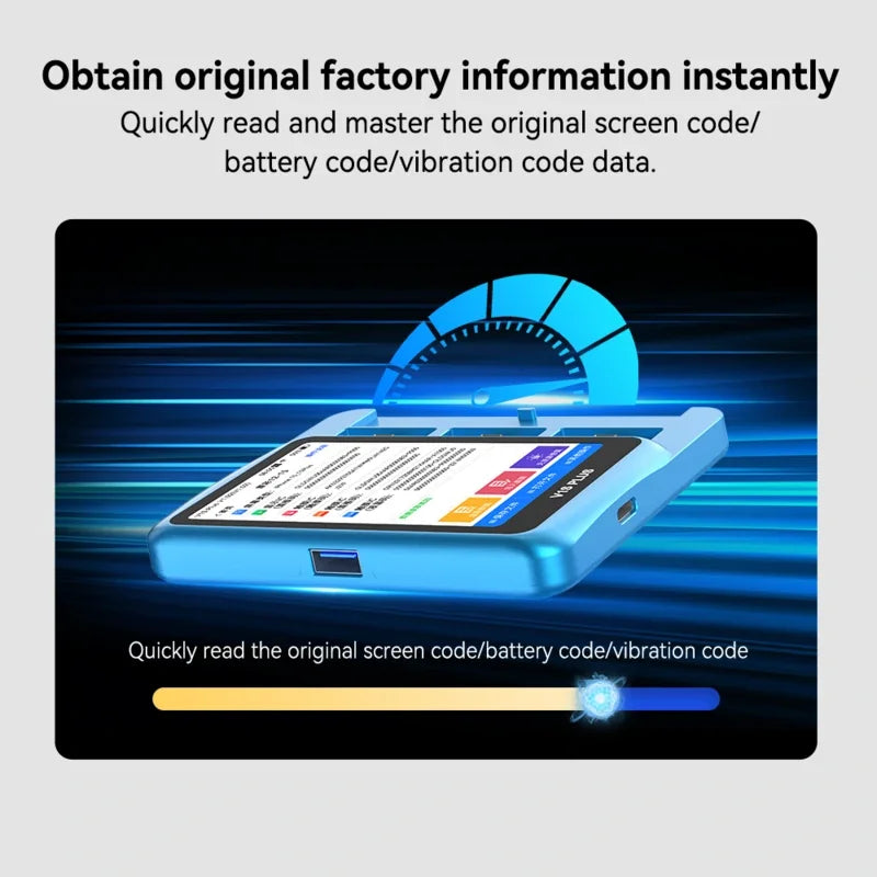 JCID V1S Plus Smart Programmer for iPhone Repair - Purple Screen & Jailbreak Functions/ 5G WiFi Cheaper Than V1S Pro