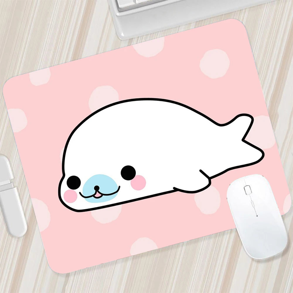 Japanese Cute Mamegoma Small Mouse Pad Gaming Mousepad PC Gamer Mouse Mat XXL Computer Pad Keyboard Mat Desk Pad Laptop Mausepad