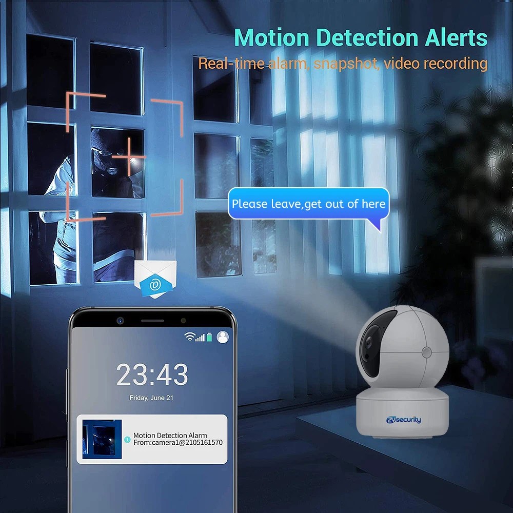 5MP 2.4/5G Wifi Camera with LAN Indoor Human Detect &amp; Tracks Baby Camera Smart Home Security 2-way Audio Night Vision PTZ Camera