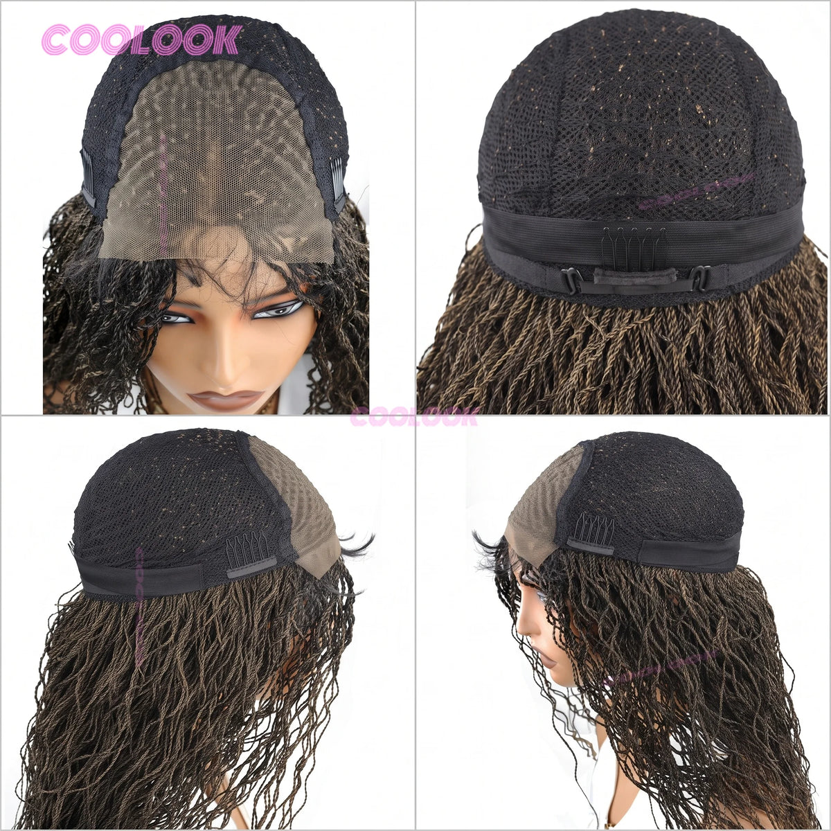 Mini Twist Braided Wig Synthetic Two Strand Twist Wig For Women Natural Looking Protective Hairstyle Lace Front Wig
