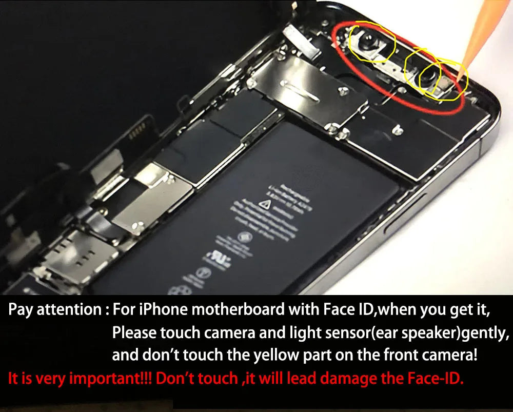 Fully Tested 100%Working Mainboard For iPhone X/XR/XS/XS Max With Face ID 64g/256g Cleaned iCloud And Unlocked Phone Motherboard