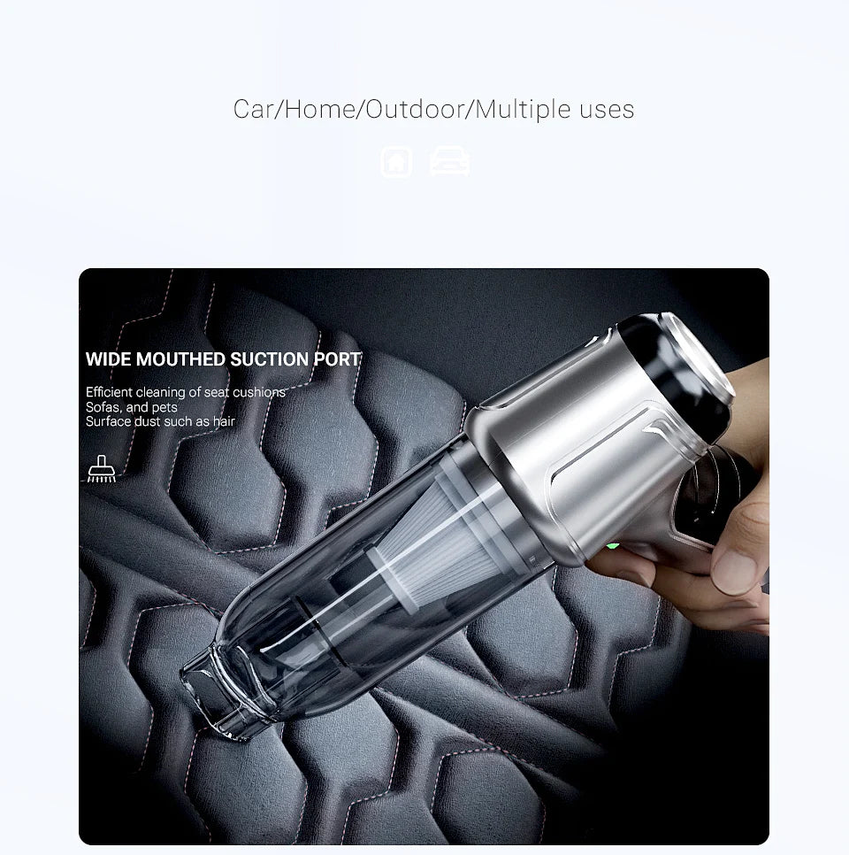 SZUK Car Vacuum Cleaner 638000PA Powerful Wireless Car Cleaner Cleaning Machine Cordless Mini HandHeld Portable Vacuum Cleaner