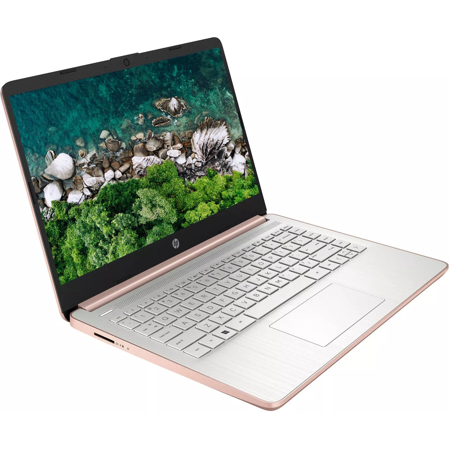 HP 14" Business Laptop,Intel Celeron N4120,16GB RAM,384GB Storage(128GB eMMC+256GB SD Card),1 Year Office 365