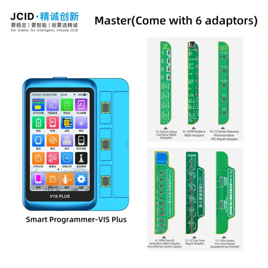 JCID V1S Plus Smart Programmer for iPhone Repair - Purple Screen & Jailbreak Functions/ 5G WiFi Cheaper Than V1S Pro