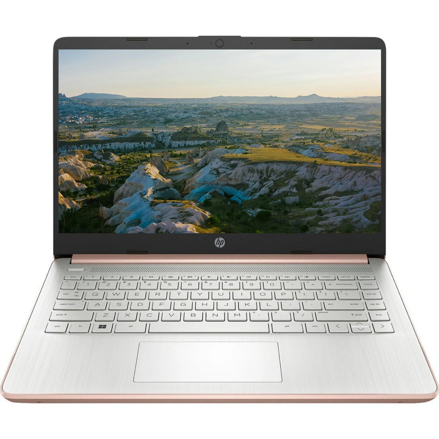 HP 14" Business Laptop,Intel Celeron N4120,16GB RAM,384GB Storage(128GB eMMC+256GB SD Card),1 Year Office 365