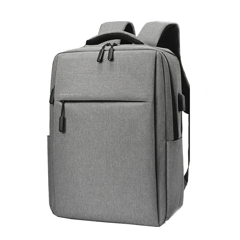 New Versatile Business Bag USB Rechargeable Charging Computer School Bag Waterproof Bag for Men Travel Male Laptop Backpack