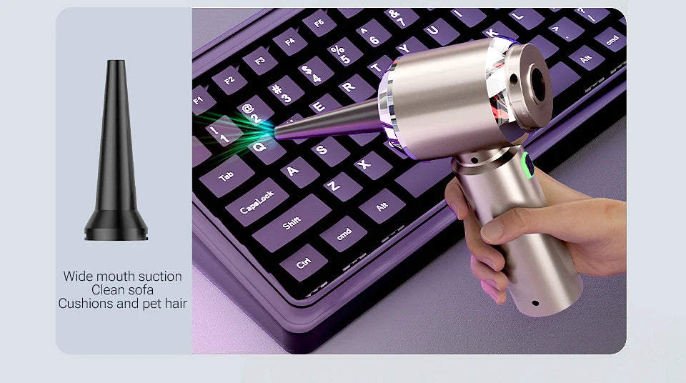 SZUK C012MAX 985000PA Mini Car Vacuum Cleaner Wireless Vacuum Cleaner Powerful Suction Handheld Portable Vacuum Cleaner for car