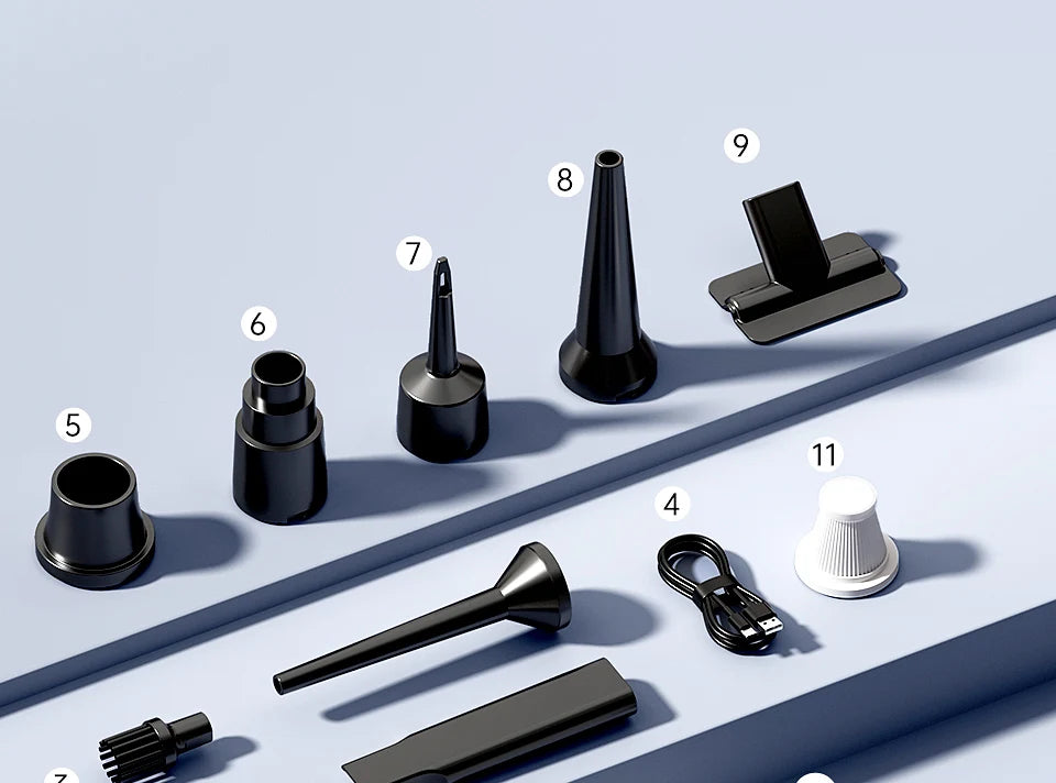 SZUK C012MAX Car Vacuum Cleaner Wireless Mini Handheld Strong Suction Cleaning Machine Portable Vacuum Cleaner for Car Home