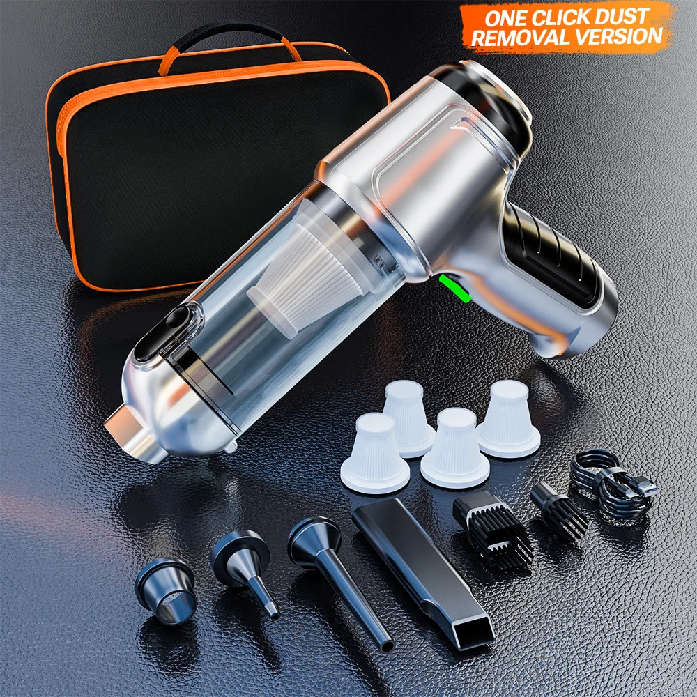 SZUK Car Vacuum Cleaner 638000PA Powerful Wireless Car Cleaner Cleaning Machine Cordless Mini HandHeld Portable Vacuum Cleaner