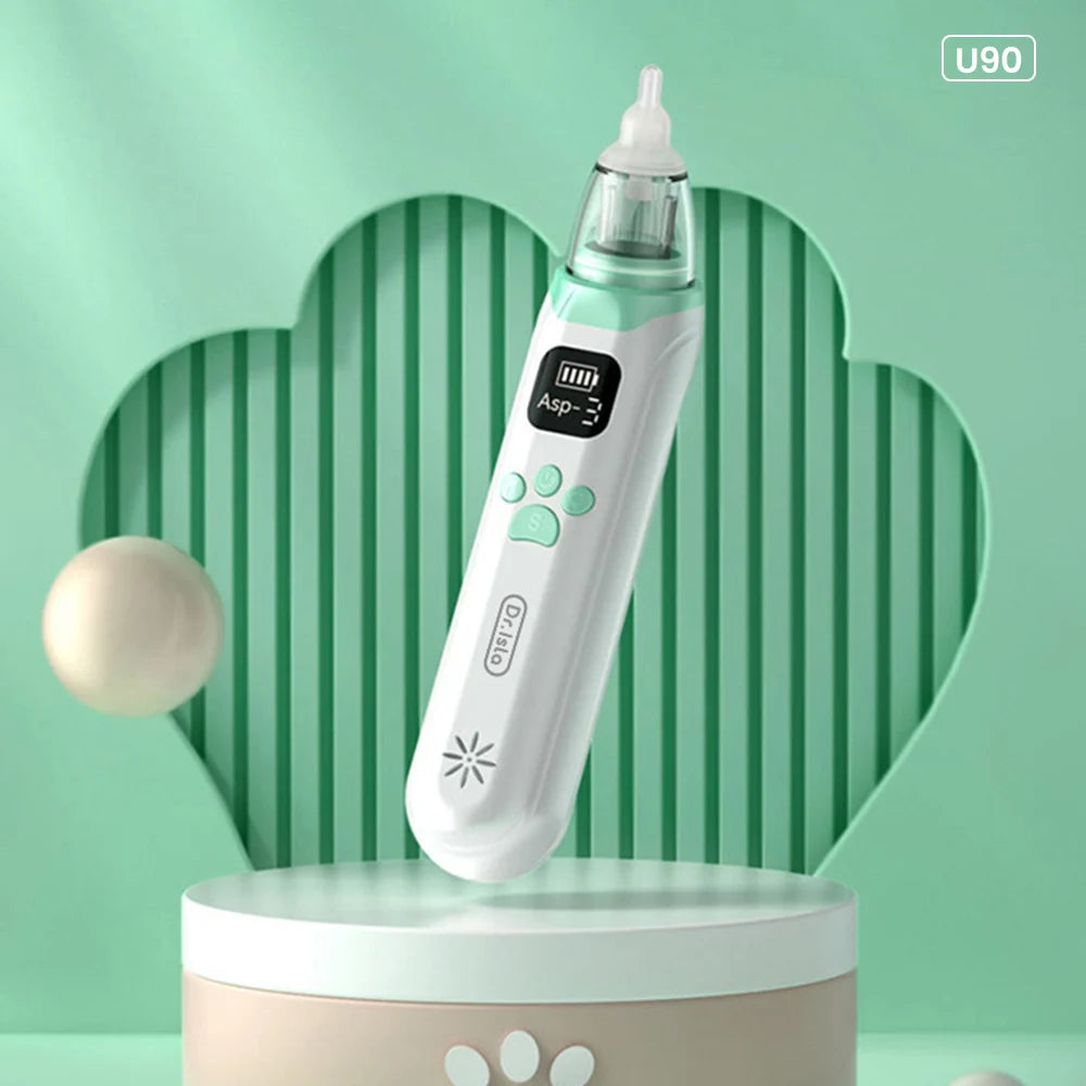 MAMIJOY Electric Nasal Absorber Baby Nose Cleaner Silent Baby Obstruction Rhinitis Cleaner Nasal Aspirator For Newborn U94