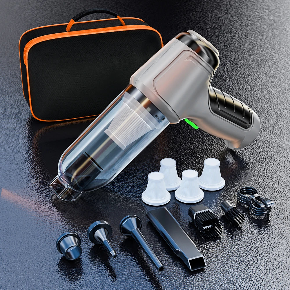 SZUK Car Vacuum Cleaner 638000PA Powerful Wireless Car Cleaner Cleaning Machine Cordless Mini HandHeld Portable Vacuum Cleaner