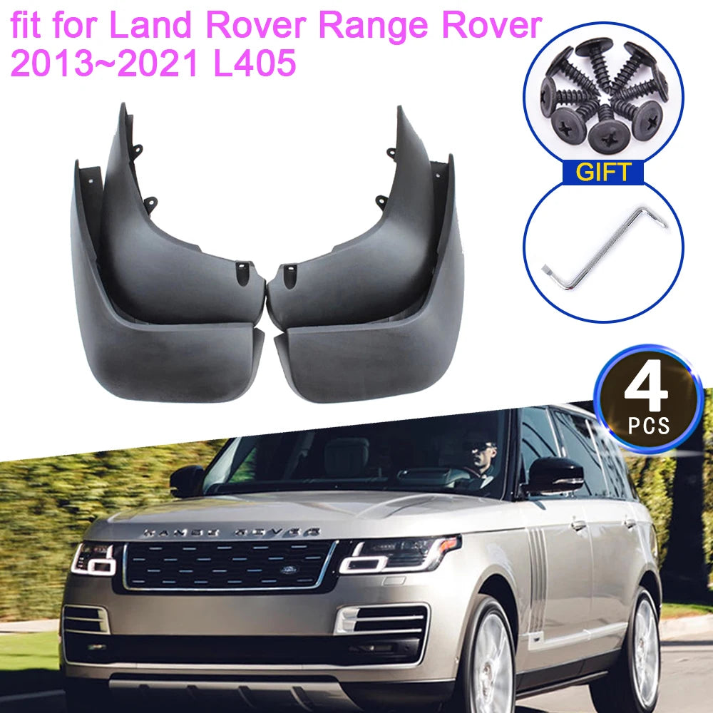 for Land Rover Range Rover L405 2013 2014 2015 2016 2017 2018 2019 2020 2021 Mud Flap Mudguard Fenders Splash Guards Accessories