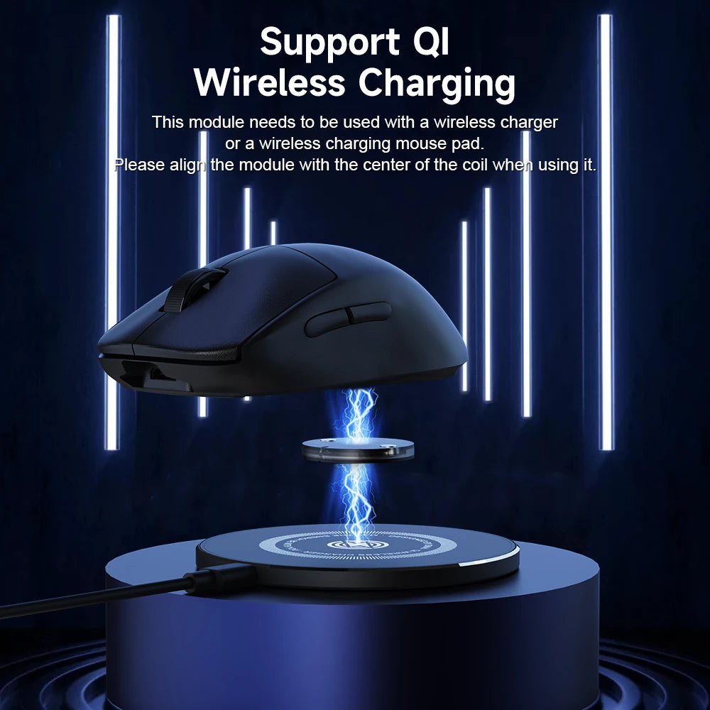 For Logitech Mouse Wireless Charging QI Module Base for Logi G502 G703 G903 G Pro X GPW Wireless Charger Mouse Accessories