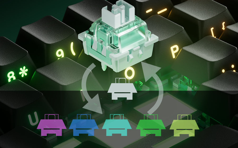 Akko MonsGeek FUN68 FUN60 PRO&MAX  HE Magnetic Keyboard 60% 65%Gaming Keyboards Rapid Trigger 8K Custom Keyboard Gamer Esports