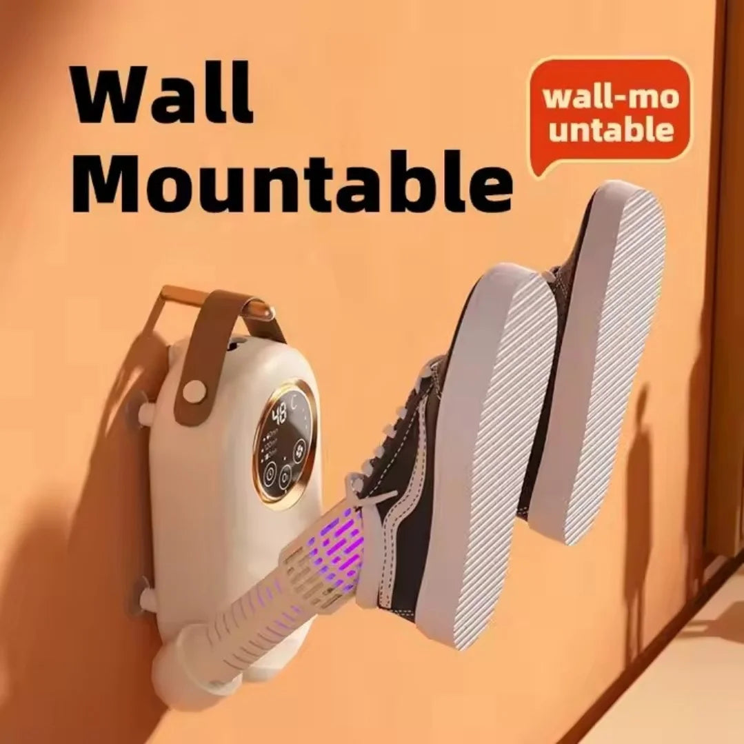 3 Gears Timing Foldable Household Shoe Heater Portable Mini Electronic Warm Wind Blow Shoes Dryer Machine