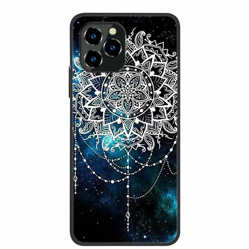 For Oukitel C21 Pro Case Luxury Silicone TPU Soft Cover Phone Case For C 21 pro coque Shockproof Protector Cartoon Capa Funda