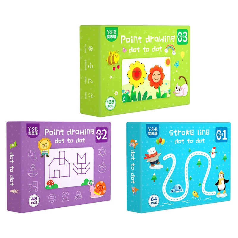 Tracing Trails Workbook for Kids Handwriting Activity Kit With Tracing Dry Erase Activity Boards and Crayon