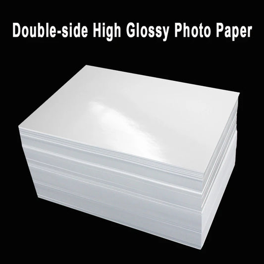 A4 double sided high glossy photo paper for Inkjet Printer 120g 140g 160g 200g 240g 260g 280g 300g  Menu album Coated paper