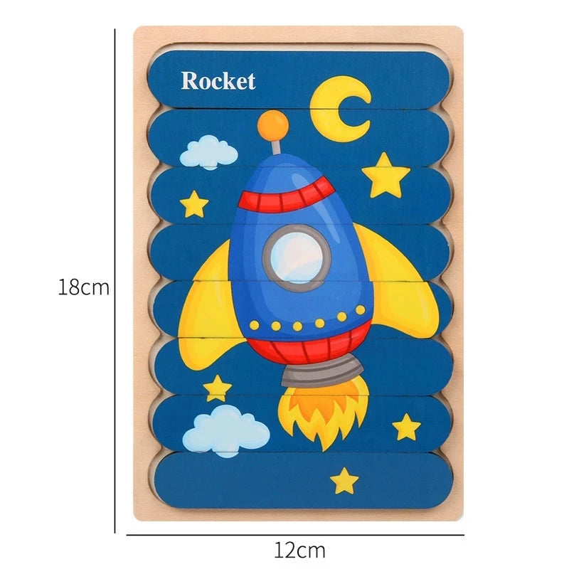 Baby Montessori Toys For Kids 2 to 4 Years Old Learning Educational Toys Children Magnetic Maze Busy Board Wooden Puzzle Game