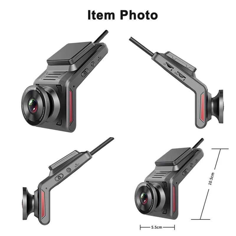 Factory 4G Car DVR with Night Vision GPS Navigation Dual Dash Cam 1080P Resolution IPS Screen RAM Make 1-Year Warranty
