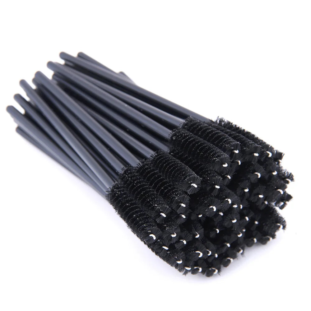 500pcs Eyelash Brushes Spoolies Micro Lash Mascara Wands Combs Wholesale Makeup brush wholesale For Eyelash Extension Makeup