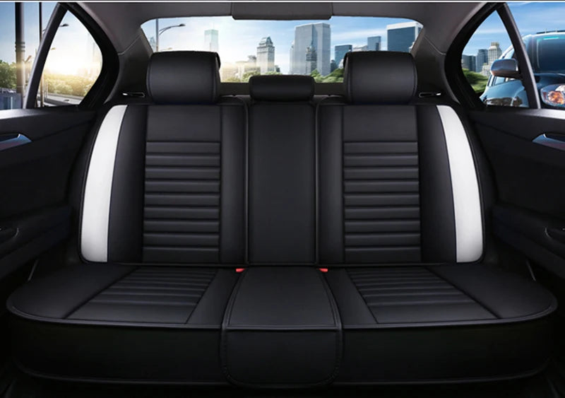 Universal Style Full Coverage Car Seat Cover for Dacia Duster Sandero Renault Clio Fiat Ypsilon Seat Arona Cors Car Accessories
