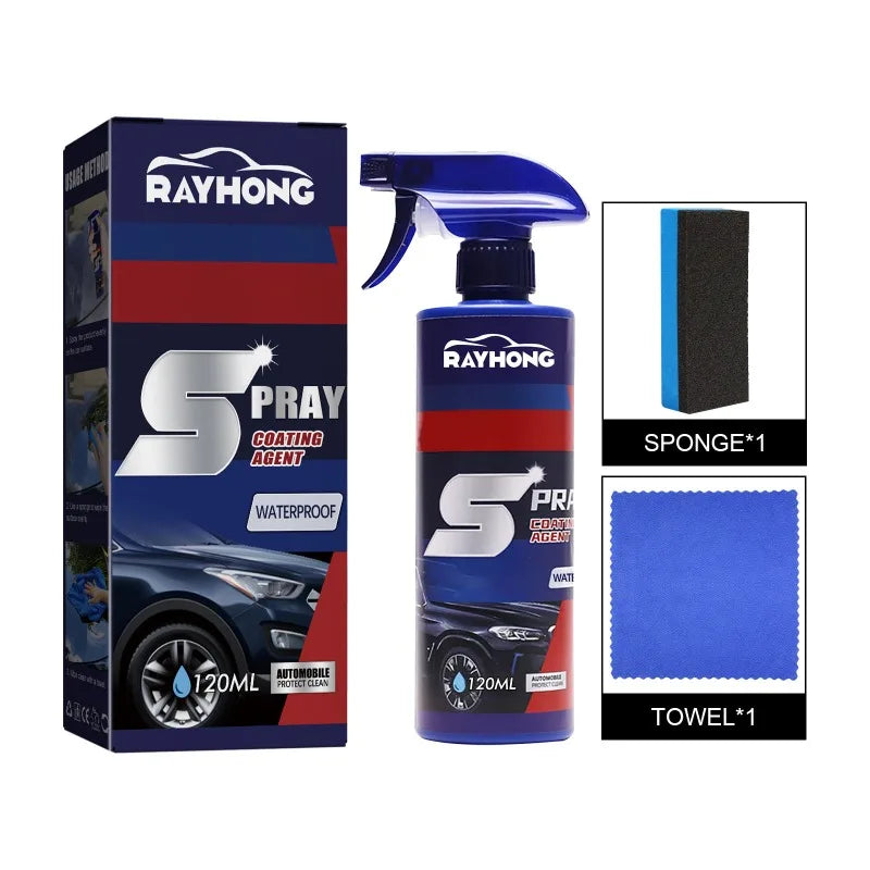 Automotive Coating Spray, Car Paint Maintenance Paint Surface Decontamination Brightening Nano Coating Spray Coating Agent