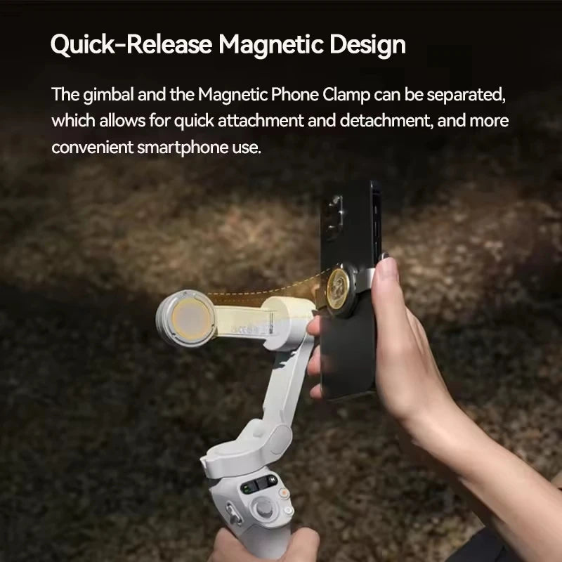 Osmo Mobile SE 3-Axis Stabilization ActiveTrack 5.0 Easy Tutorials and One-Tap Editing Quick Roll