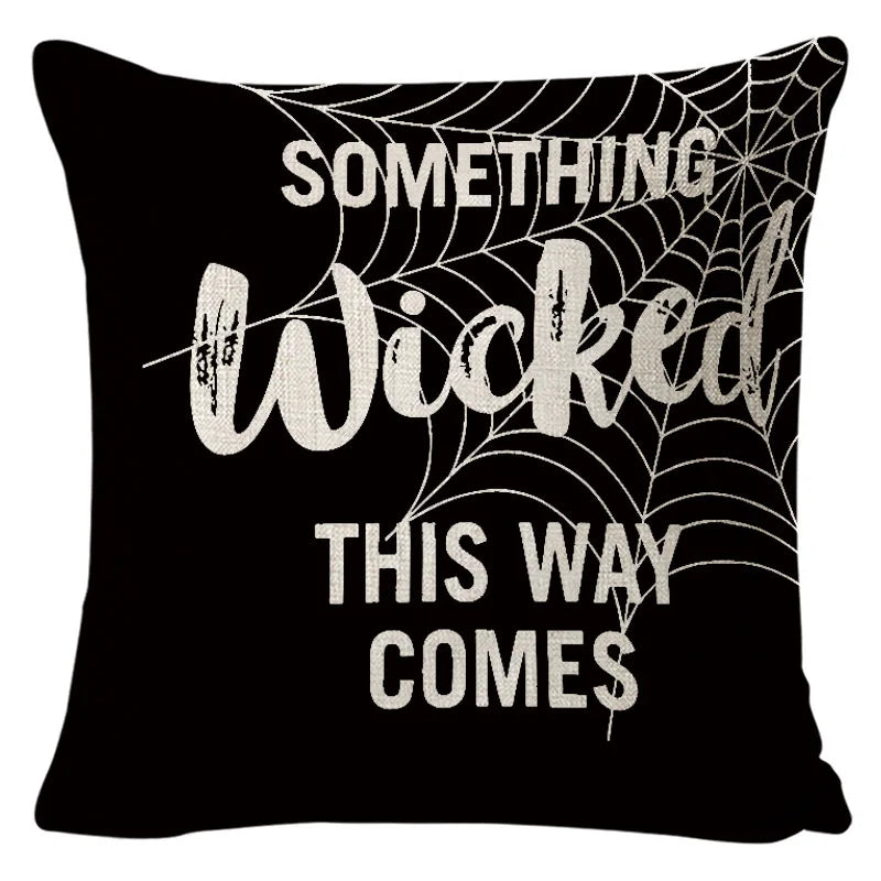 New Arrival Halloween Digital Print Cushion Cover Holiday Home Decoration Pillow Nordic Style Pillow Cover