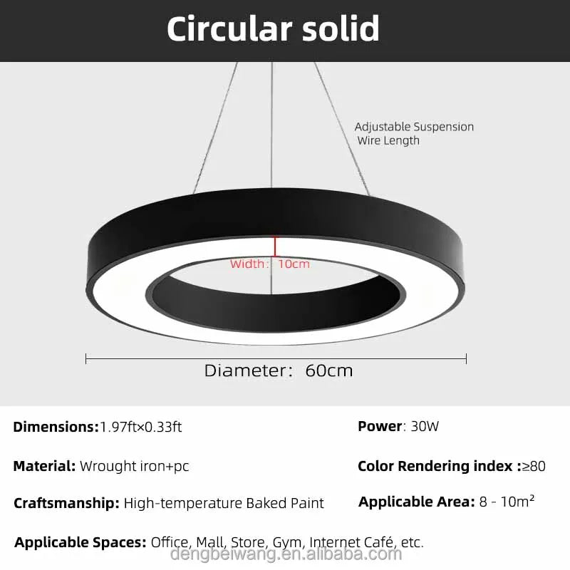 Nordic Ceiling Lighting Chandelier Dimmable LED Linear Light Adjustable Height Hanging Lamp Hot Sale Commercial