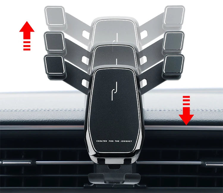 Car Phone Holder Air Vent Mount Clip Clamp Mobile Phone Holder for Audi A6 C8 Accessories 2019 2020 2021 2022