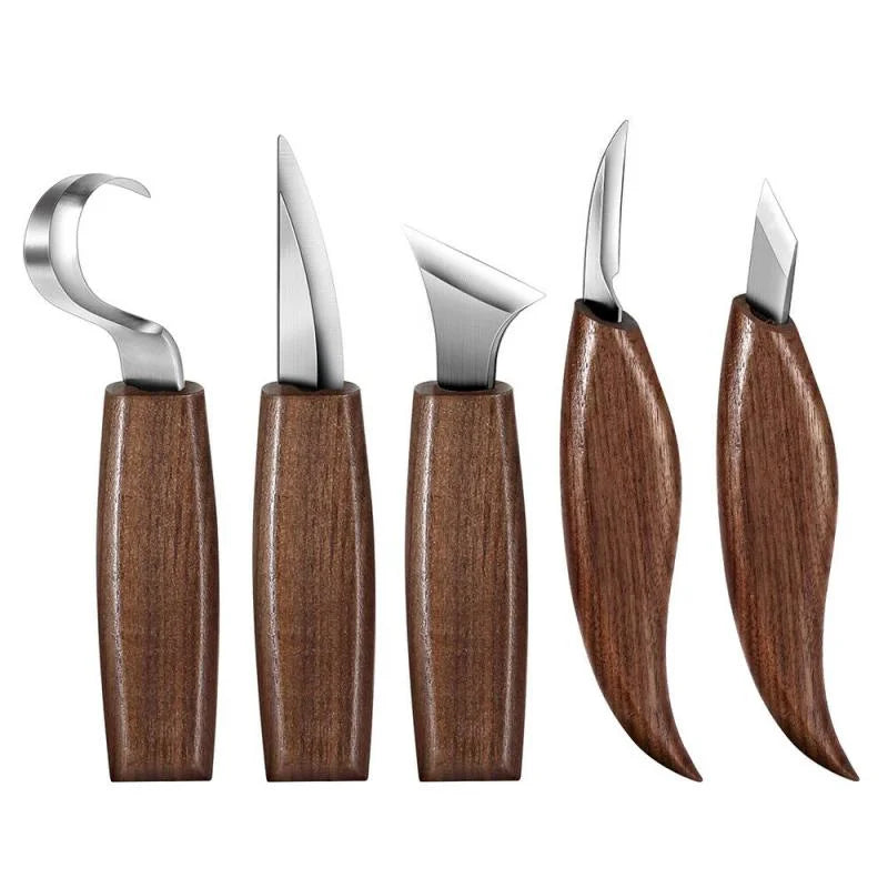 Wood Carving Tools Set Chisel Woodworking Cutter Hand Tool Set Wood Carving Knife DIY Peeling Woodcarving