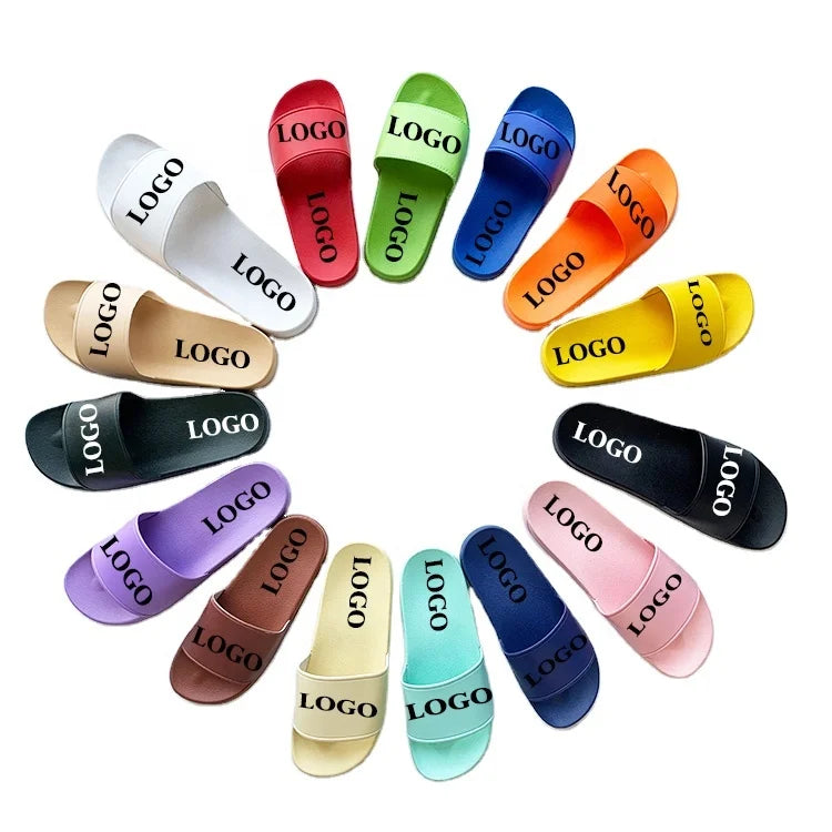 Custom Indoor Outdoor Sliders slippers Wholesale Home Slipper Women Men Customized Unisex Custom Sporty Slipper in Stock