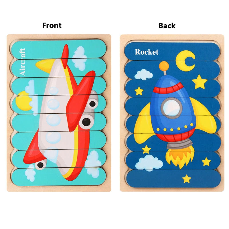 Baby Montessori Toys For Kids 2 to 4 Years Old Learning Educational Toys Children Magnetic Maze Busy Board Wooden Puzzle Game