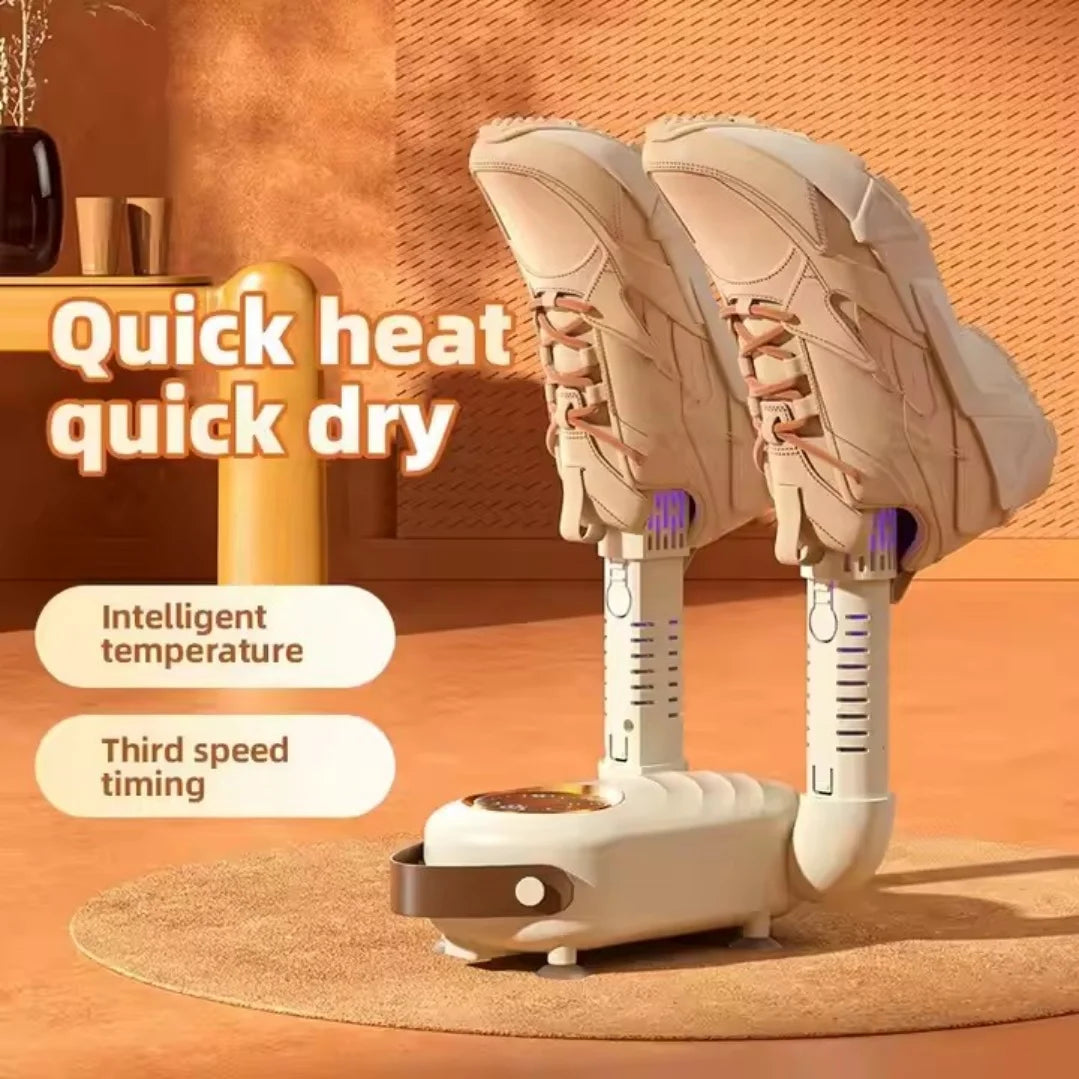 3 Gears Timing Foldable Household Shoe Heater Portable Mini Electronic Warm Wind Blow Shoes Dryer Machine