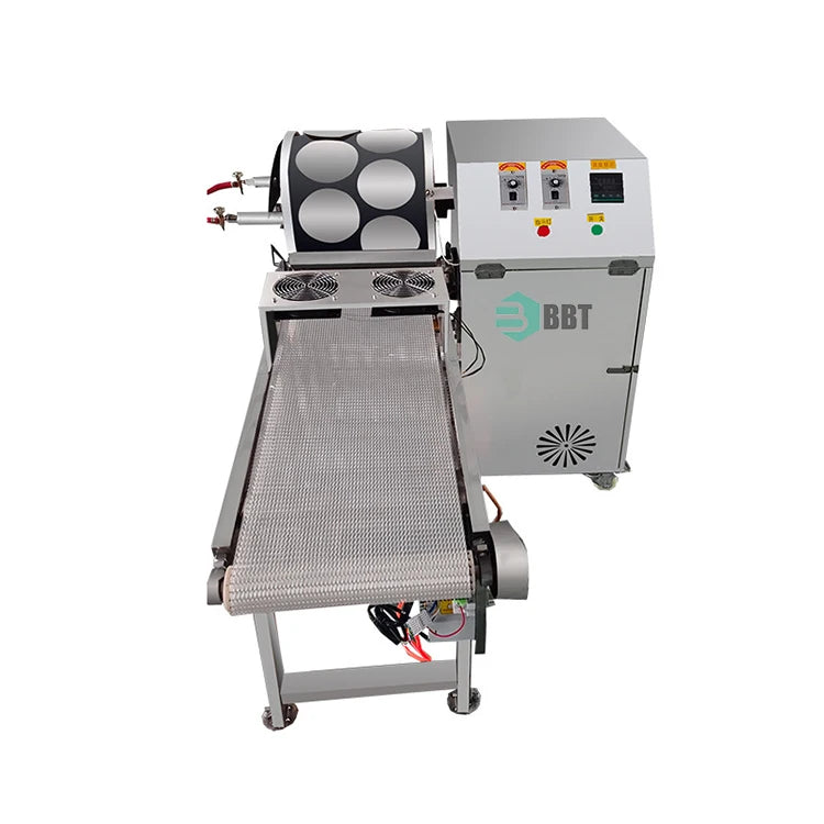High Capacity Spring Roll Maker Injera Making Factory Direct Sale Samosa Sheet Skin Machine