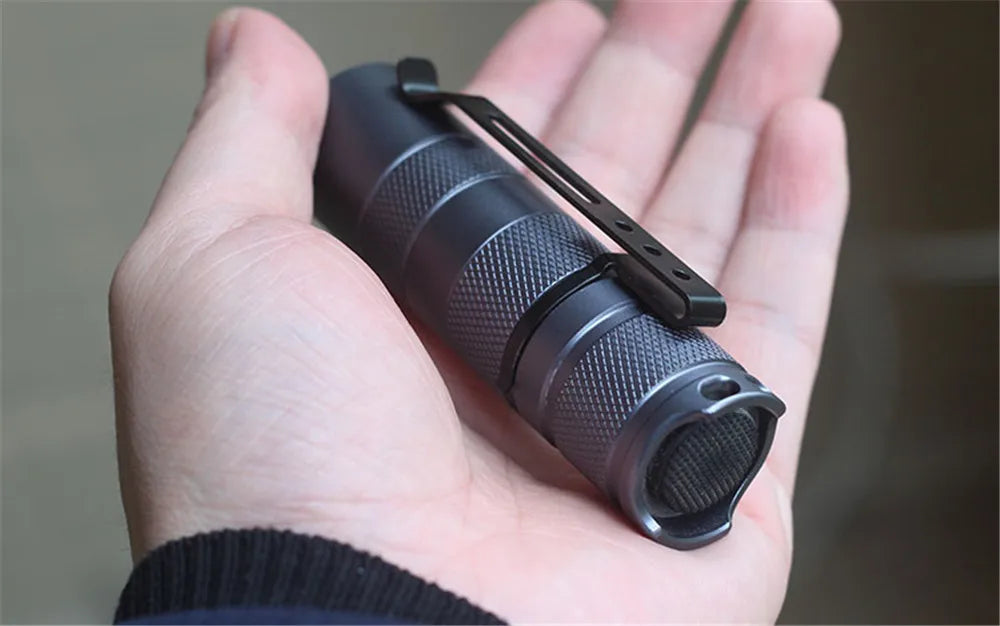 Flashlight Universal Clip Suitable for Convoy S2 S2+ S2 Plus M1 C8 Flash Torch Light
