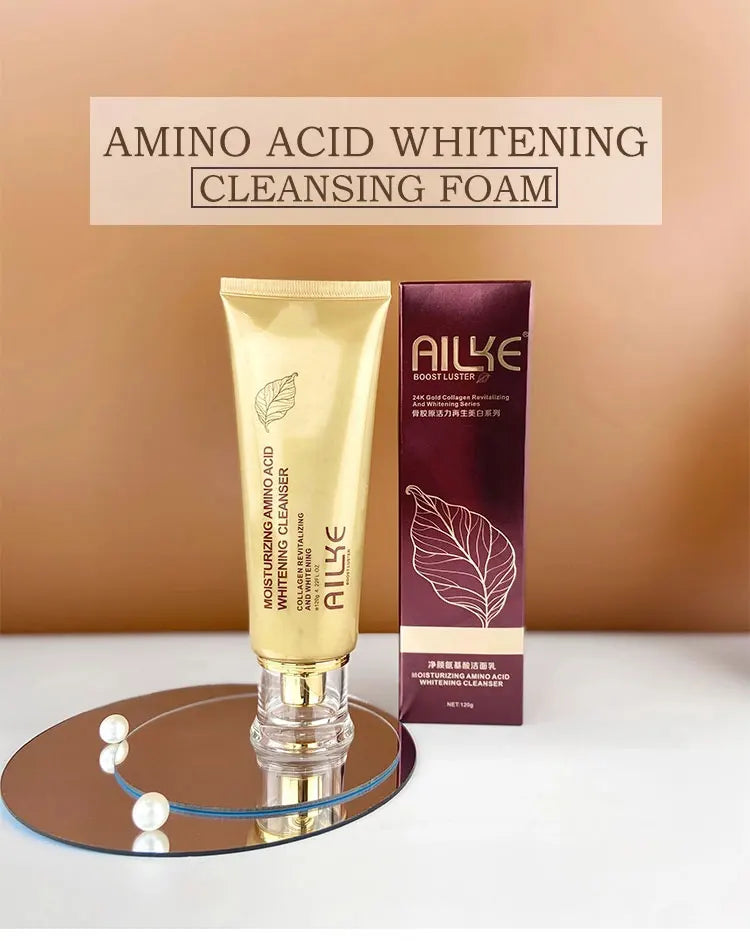 AILKE Whitening Skin Care Set, Reduce Wrinkles, Dark Spots, Even Skin Tone, Women Beauty Cosmetics for All Skin Types