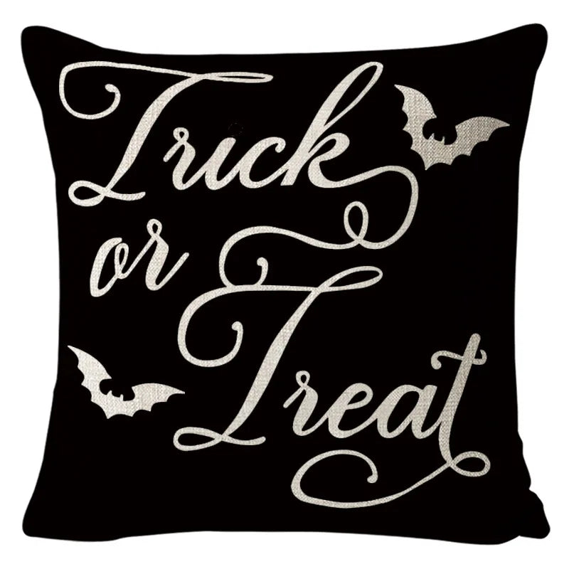 New Arrival Halloween Digital Print Cushion Cover Holiday Home Decoration Pillow Nordic Style Pillow Cover