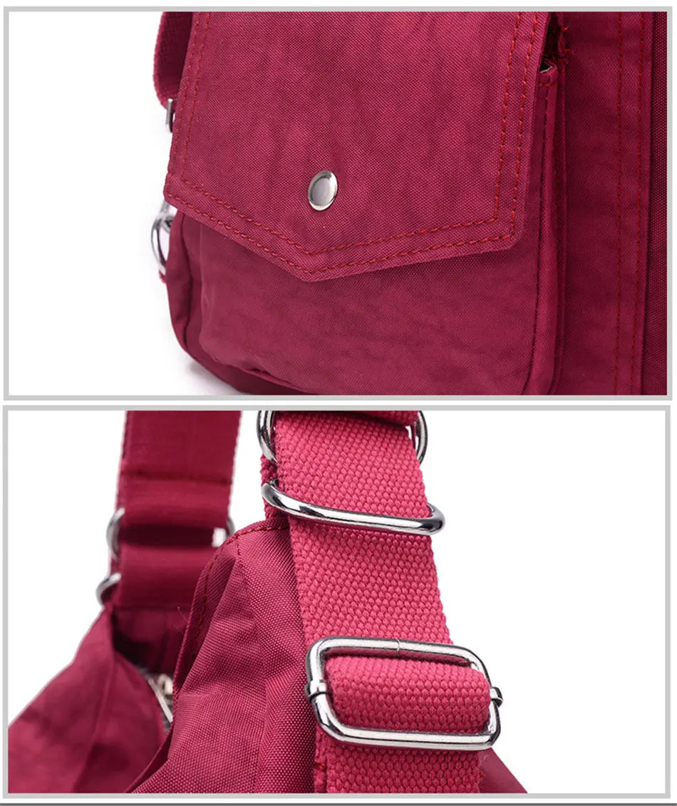 Luxury Handbags Women Bags Designer Waterproof Bylon Cloth Crossbody Bags for Women 2026 Large Capacity Lady Shoulder Bag Tote