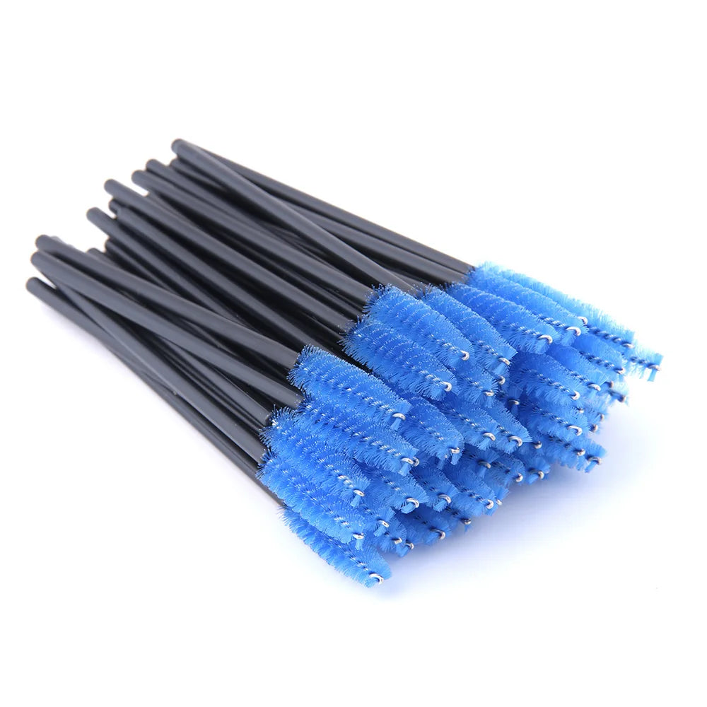 500pcs Eyelash Brushes Spoolies Micro Lash Mascara Wands Combs Wholesale Makeup brush wholesale For Eyelash Extension Makeup