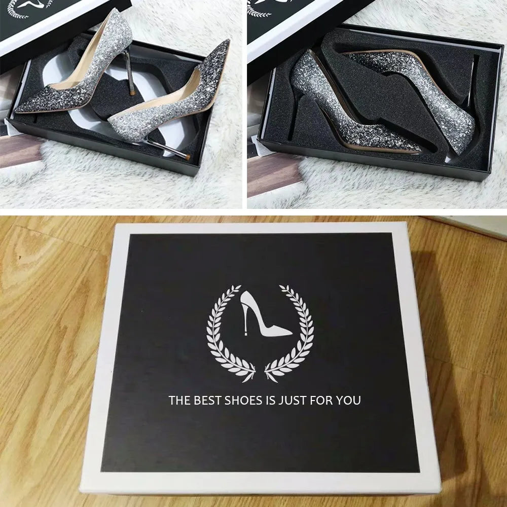 Metal Buckles Chunky Heels Women Knee High Boots Thick Sole Square Toe Long Booties Side Zipper Platform Lace Patchwork Shoes