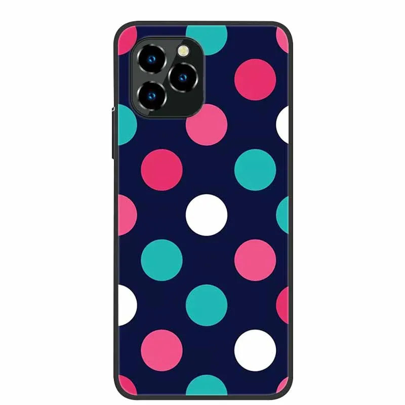 For Oukitel C21 Pro Case Luxury Silicone TPU Soft Cover Phone Case For C 21 pro coque Shockproof Protector Cartoon Capa Funda