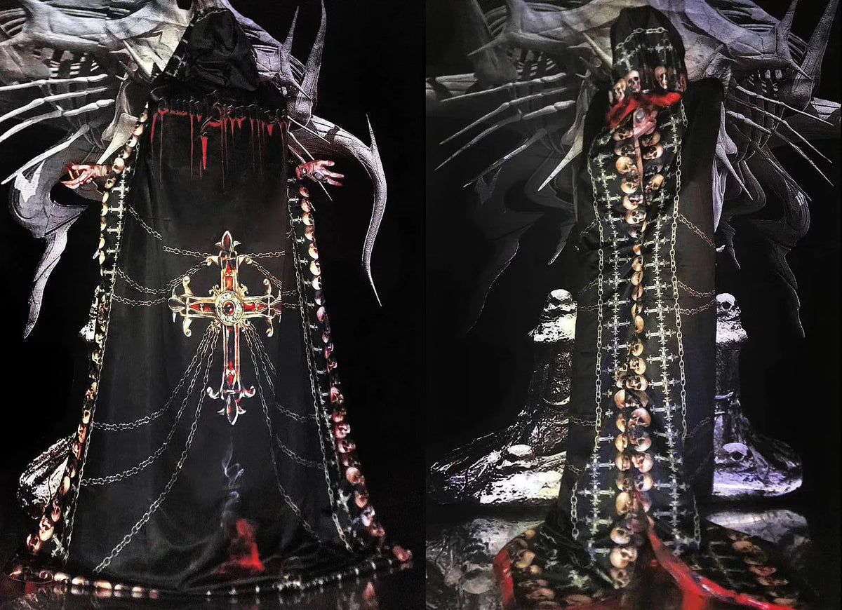Halloween Men Women Horror Costume 3D Eye Novelty Jumpsuit Coat Stretch Rompers Nightclub Party Scary Stage Drag Queen Costumes